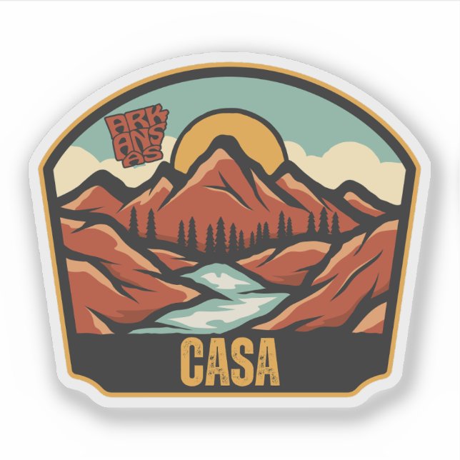 Casa, Arkansas  (Front)