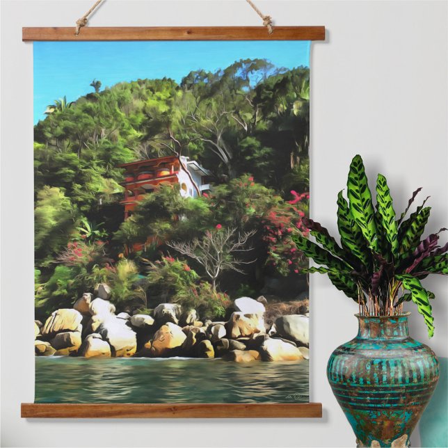 Casa Bahia Bonita 0759 Hanging Tapestry (Creator Uploaded)