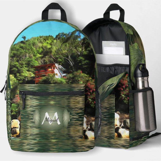 Casa Bahia Bonita 0759 Printed Backpack (Creator Uploaded)