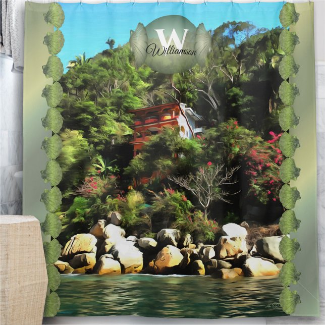 Casa Bahia Bonita 0759 Shower Curtain (Creator Uploaded)