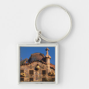 Casa Batilo, Gaudi Architecture, Barcelona, Key Ring
