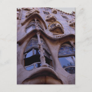 Casa Batllo, Barcelona, Spain Postcard