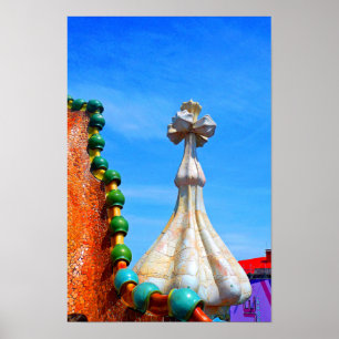 Casa Batllo Barcelona Spain Poster
