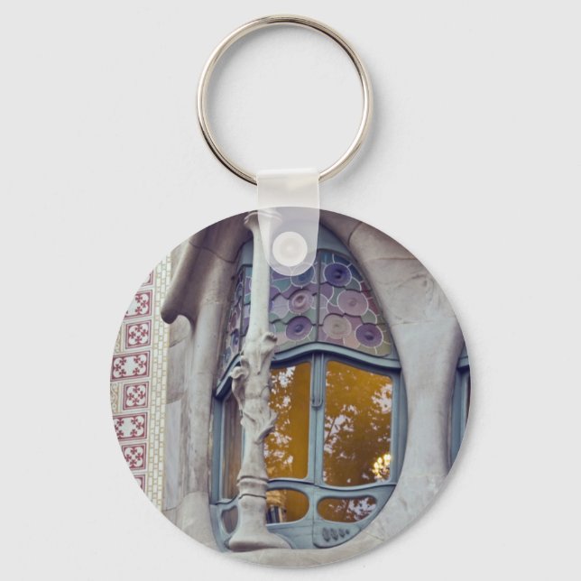 Casa Batlo, Barcelona Key Ring (Front)