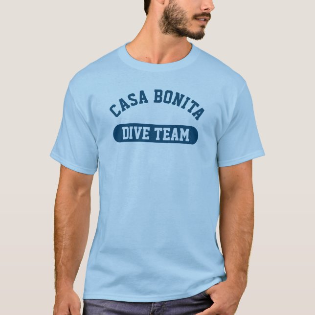 Casa Bonita Dive Team T-Shirt (Front)