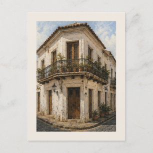 Casa Colonial – Old San Juan Postcard