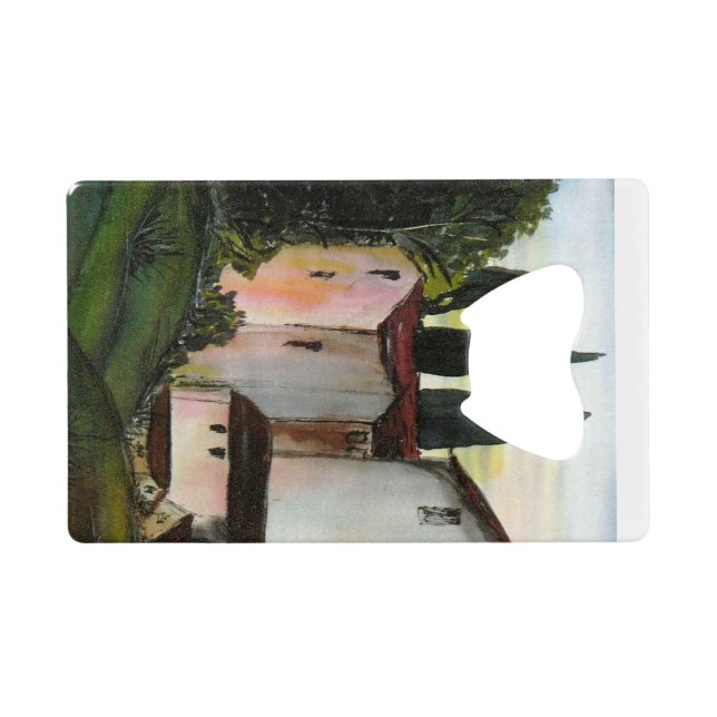 Casa de Pueblo Dibujo Tuscany italy Countryside (Back Horizontal)