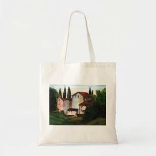 Casa de Pueblo Dibujo Tuscany italy Countryside Tote Bag