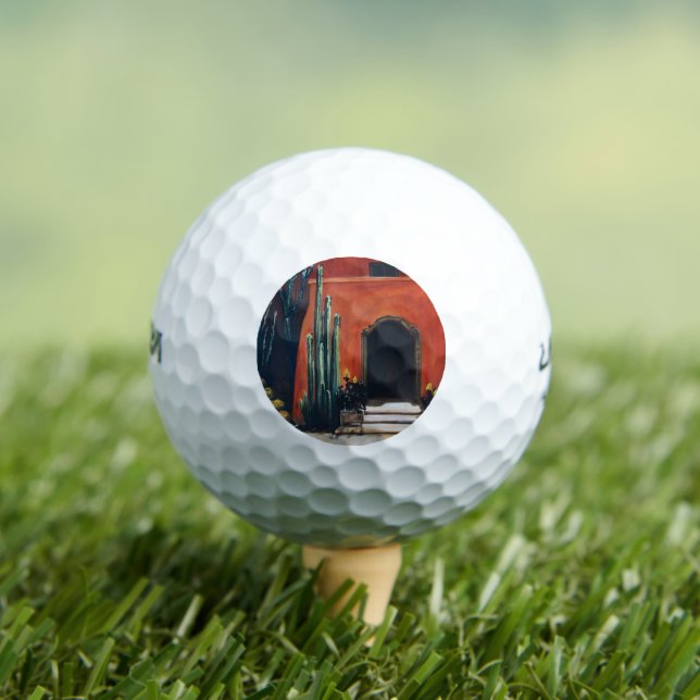 Casa en Mexico Golf Balls (Insitu Tee)