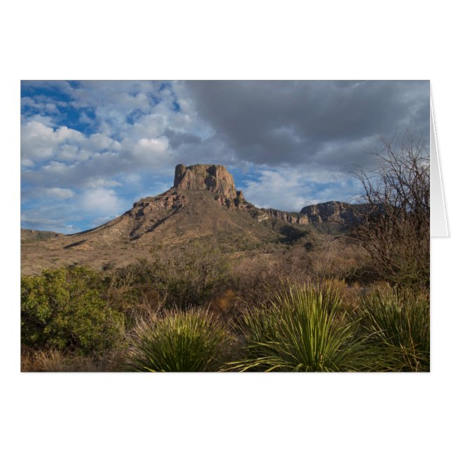 Casa Grande Peak, Chisos Basin, Big Bend (Front Horizontal)