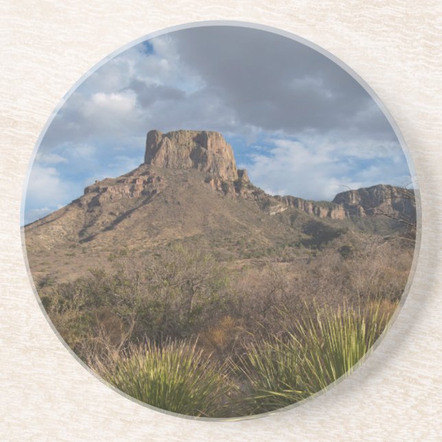 Casa Grande Peak, Chisos Basin, Big Bend Coaster (Front)