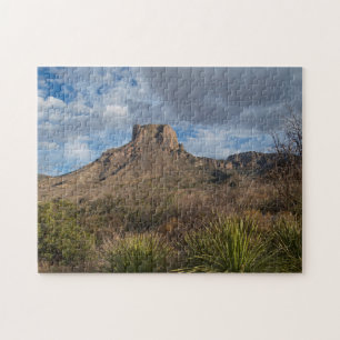 Casa Grande Peak, Chisos Basin, Big Bend Jigsaw Puzzle
