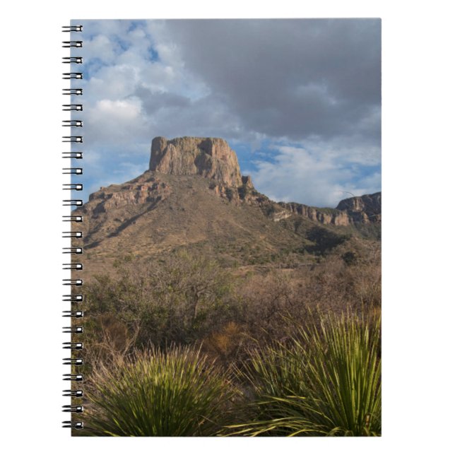 Casa Grande Peak, Chisos Basin, Big Bend Notebook (Front)