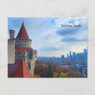 Casa Loma View, Toronto, Canada Postcard