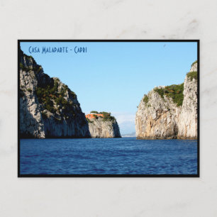 Casa Malaparte - Capri, Naples, Italy Postcard