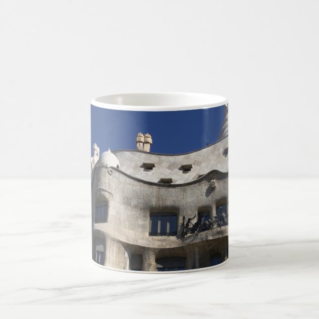 Casa Milà, Barcelona Coffee Mug (Center)