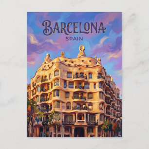 Casa Milà (La Pedrera) Spain Postcard
