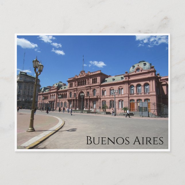 casa rosada buenos aires postcard (Front)