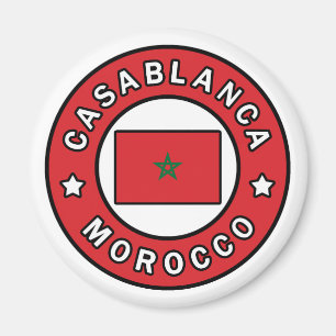 Casablanca Morocco Magnet