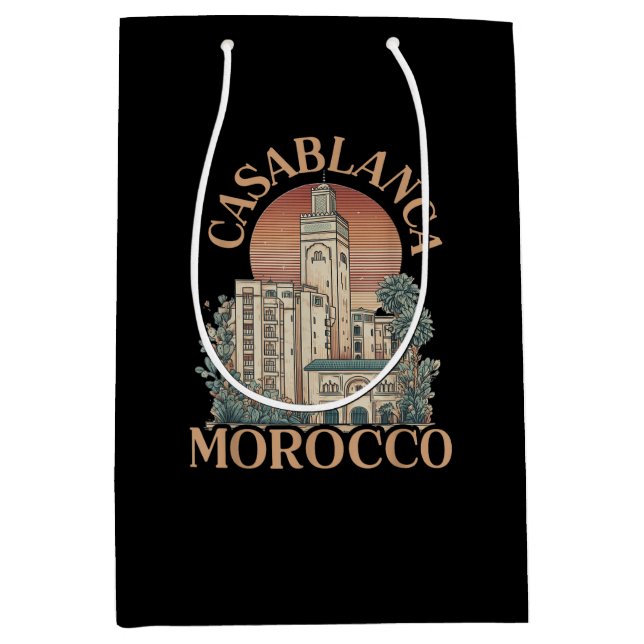 casablanca morocco medium gift bag (Front)