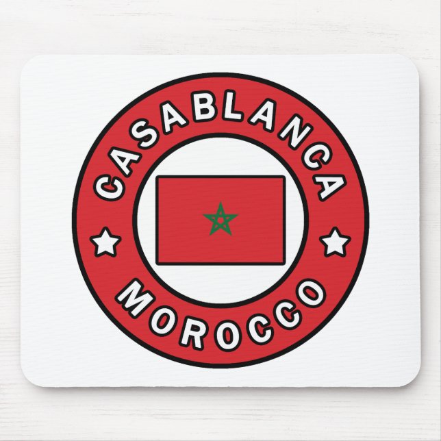 Casablanca Morocco Mouse Pad (Front)