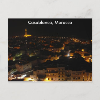Casablanca, Morocco Postcard