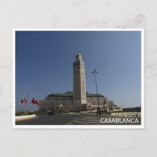 Casablanca Morocco Postcard