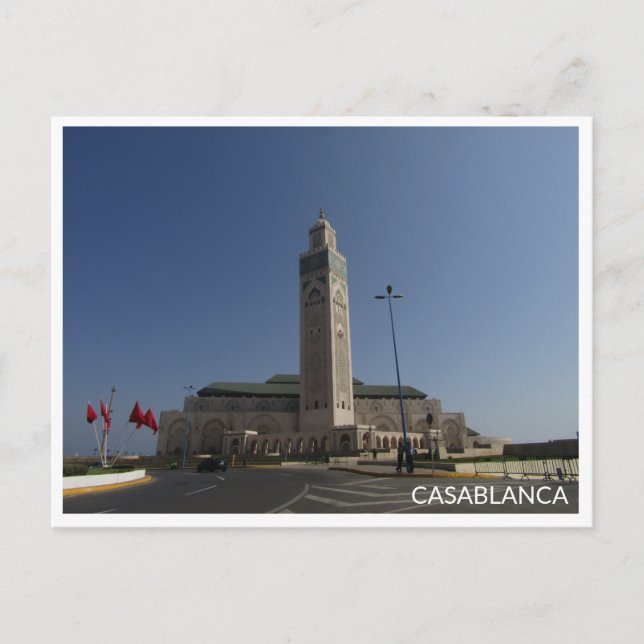 Casablanca Morocco Postcard (Front)