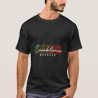 Casablanca Morocco Souvenir T-Shirt