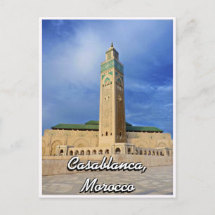 Casablanca Mosque Postcard