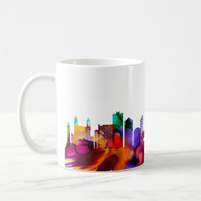 Casablanca Skyline Coffee Mug (Left)