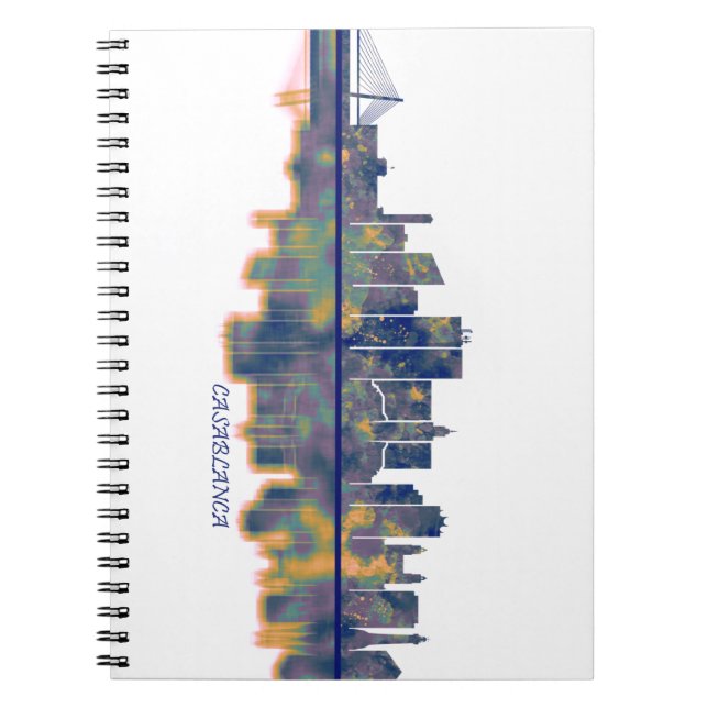 Casablanca Skyline Notebook (Front)