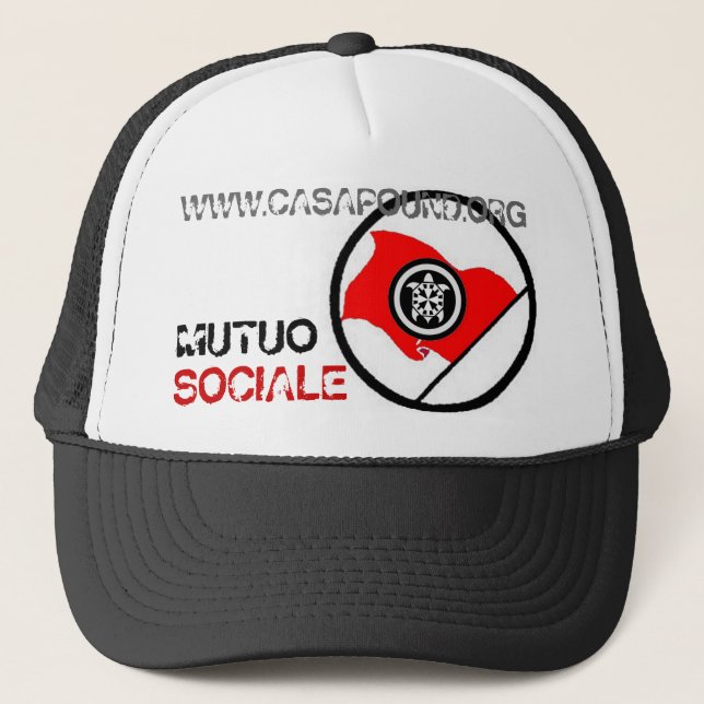 CASAPOUND CASA POUND ITALIA TRUCKER HAT (Front)