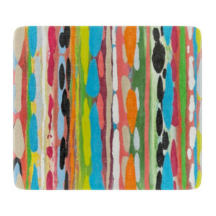 Cascade 4 6 x 7 Deco Glass Cutting Board