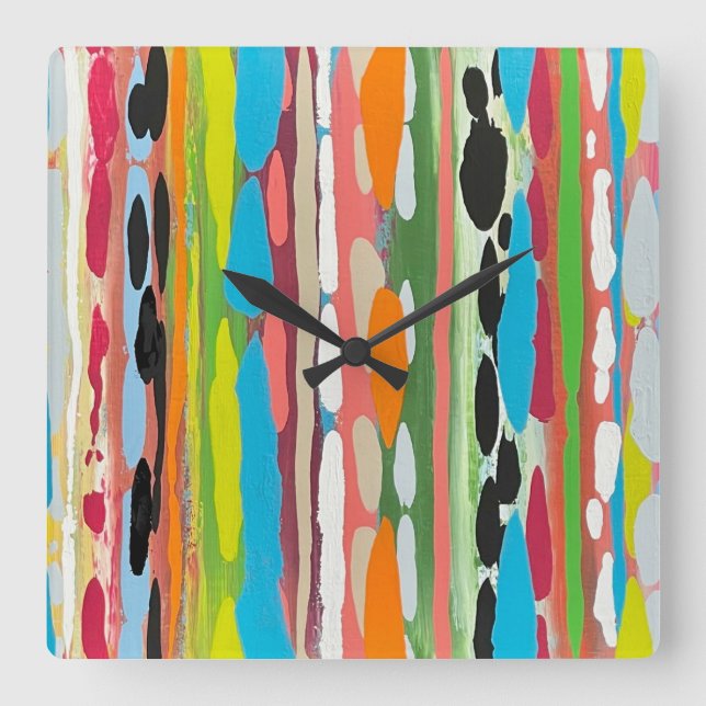 Cascade 4 Wall Clock (Front)