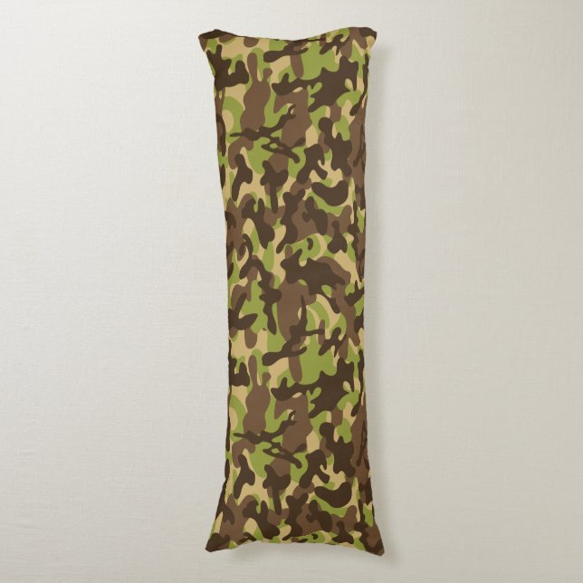 Cascade Camouflage  Body Cushion (Front Vertical)