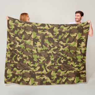 Cascade Camouflage Fleece Blanket