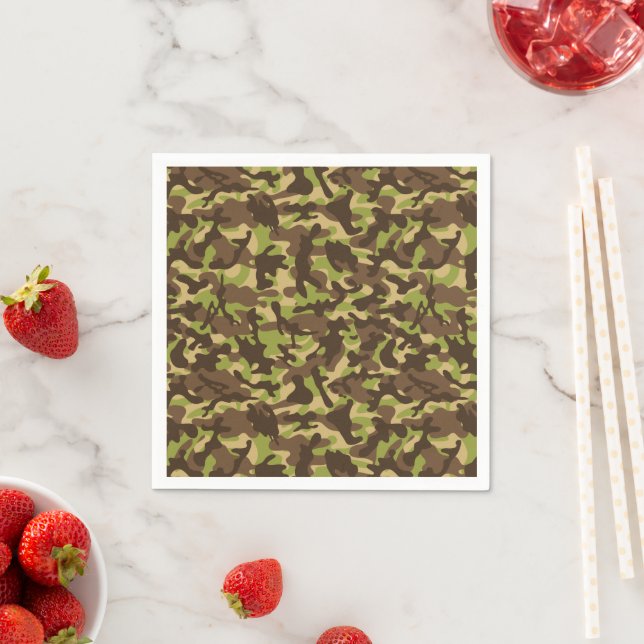 Cascade Camouflage  Napkin (Insitu)