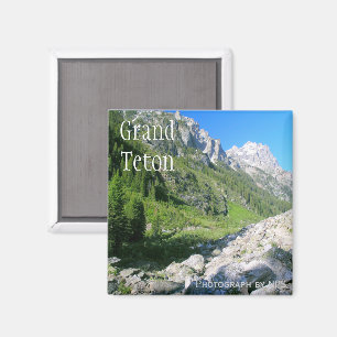 Cascade Canyon, Grand Teton National Park Magnet