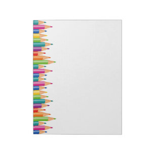 Cascade Coloured Pencils Notepad