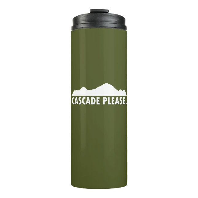 Cascade Idaho Please Thermal Tumbler (Front)