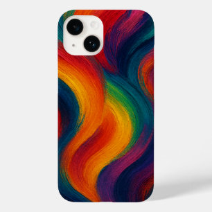 Cascade iPhone Case – Vibrant Painterly Art Gift