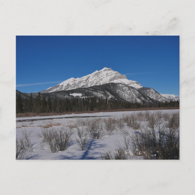 Cascade Mountain Canada Postcard (Front)