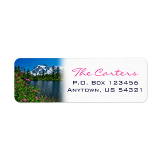 Cascade Mountains Shuksan Pacific Northwest Labels
