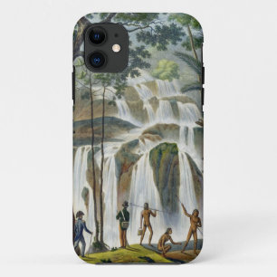 Cascade of Port Praslin, New Ireland, from 'Voyage iPhone 11 Case