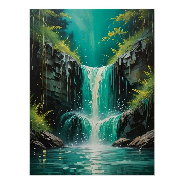 Cascade of Serenity Poster (Front)