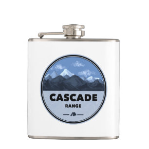 Cascade Range Camping Hip Flask