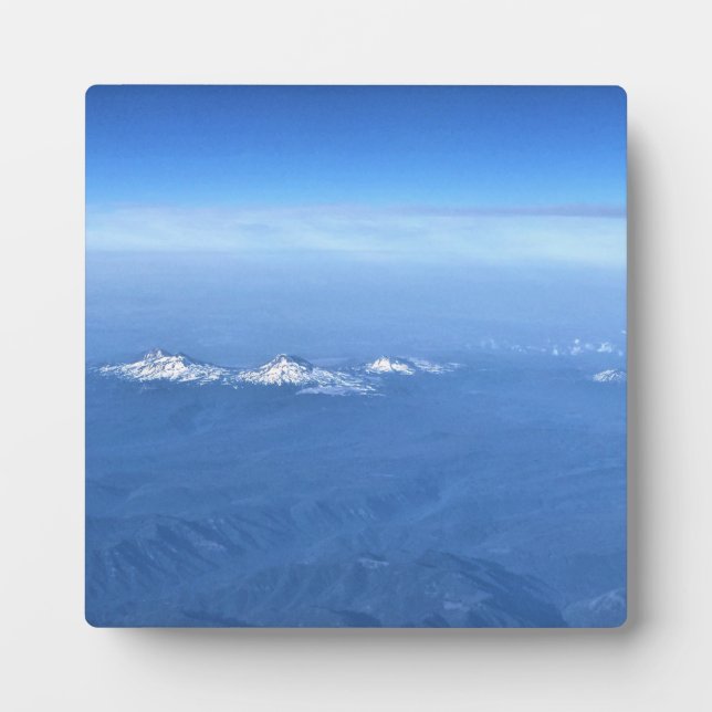 Cascade Range, Central Oregon Plaque (Front)