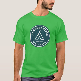 Cascade River State Park Minnesota Tent T-Shirt