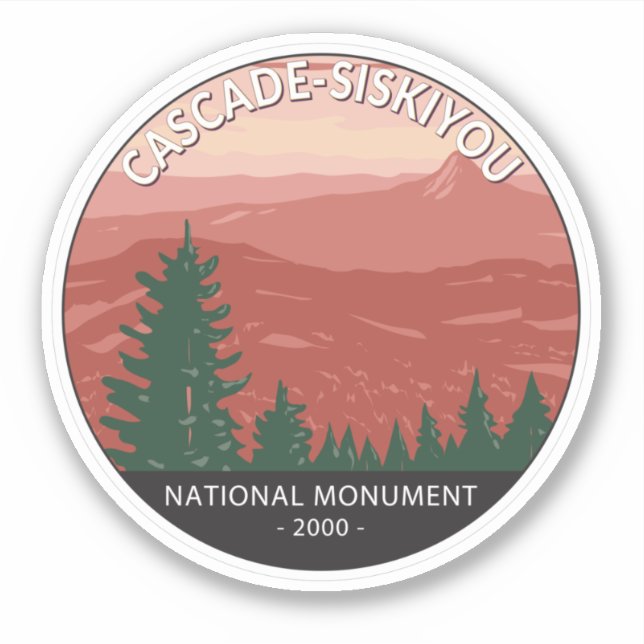 Cascade Siskiyou National Monument Oregon Vintage (Front)